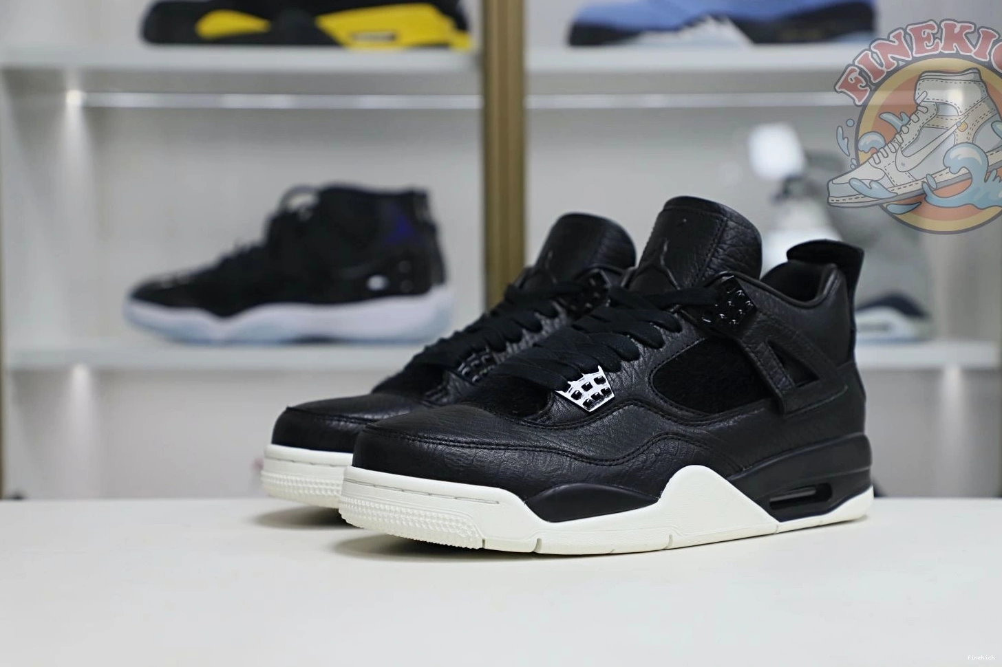 ponyhair Air 4 retro black Jordan Jordan 1121